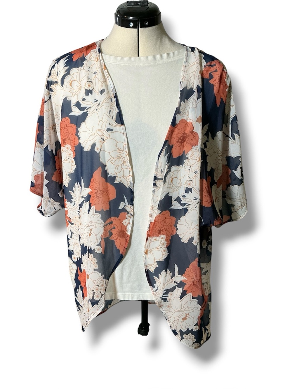 Floral kimono top - Picture 5 of 5